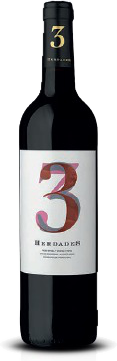 Garrafa de 3 Herdades Tinto Alentejano, Paço do Conde, Alentejo
