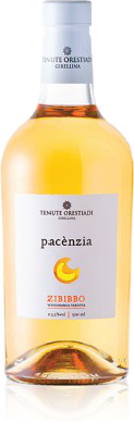 Garrafa de Pacènzia Zibibbo Vendemmia Tardiva, Tenute Orestiadi, Sicília