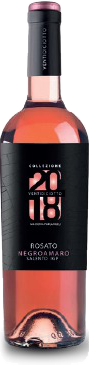 Garrafa de Collezione Ventidiciotto Negroamaro Rosato Salento IGP, Cantine Ermes, Puglia